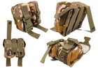 Подсумок гранатный двойной Multicam Arid (MOLLE, подсумок для гранат на разгрузку, жилет, РПС)