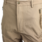Тактические штаны Lesko B001 Sand (XL) утепленные демисезонные влагостойкие военные taktical TR_9908-42765 - изображение 4
