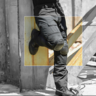 Тактические защитные наколенники налокотники Han-Wild GEN2 Black защитное снаряжение на тактическую одежду TR_9873-42396 - изображение 5