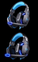 Геймерські навушники Kotion Each G2200 з вібрацією (Чорно-синій) - зображення 7