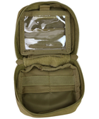 Підсумок KOMBAT UK Mini Molle Utility Pouch, койот 13x13x5 - изображение 3