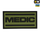 Нашивка M-Tac Medic PVC Olive/Black (00-00009178)