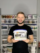 Лак поліуритановий двокомпонентний Feidal Klarlack матовий 1л
