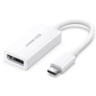 Адаптер UGREEN USB-C Male to HDMI 1.4 Female 4K@30Hz White (40273)