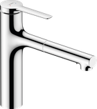 Смеситель для кухни Hansgrohe Zesis M33 160 2jet с вытяжным изливом хром 74801000