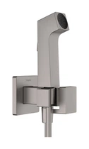 Набор гигиенического душа (запорный вентиль) Hansgrohe E EcoSmart+ на смешанную воду Brushed Black Chrome 29233340