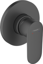 Змішувач Hansgrohe Vernis Blend прихованого монтажу для душу ø110 Matt Black 71649670