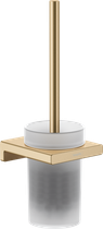 Ершик для унитаза подвесной Hansgrohe AddStoris Brushed Bronze/стекло 41752140