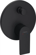 Змішувач Hansgrohe Rebris E прихованого монтажу ванна/душ верхня частина Matt Black 72468670
