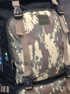 Універсальний рюкзак тактичний 75 літрів, військовий рюкзак водовідштовхуючий із щільної тактичної тканини - зображення 4