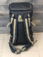 Универсальный рюкзак тактический 75 литров, военный водоотталкивающий рюкзак из плотной тактической ткани - изображение 9