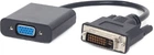 Переходник Cablexpert DVI-D - VGA 0.2 м Черный (A-DVID-VGAF-01)