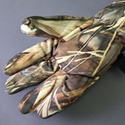 Мужские перчатки зимние тактические для зимней рыбалки охоты на искуственном меху Tactical Камуфляж лес (9222) - изображение 9