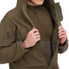 Флісова куртка тактична чоловіча військова Куртка на флісі з капюшоном TACTICALОлива (5707) 3XL - зображення 5