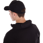 Флисовая куртка тактическая мужская военная Куртка на флисе с капюшоном TACTICAL Черный (5707) XXL - изображение 4