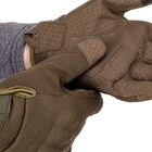 Прочные защитные тактические перчатки с закрытыми пальцами Перчатки для военных ZEPMA Оливковый (BC-8816) M - изображение 5