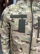 Куртка тактична зимова Softshell, Wolftrap, Мультикам, розмір 4XL, тепла зимова куртка для військових софтшел - зображення 12