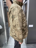 Куртка-парка тактическая на позднюю осень, цвет Жандарм, размер L, теплая куртка для военных - изображение 3