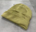 Балаклава - шапка зимова, колір Хакі, тактична зимова шапка, балаклава армійська тепла для військових - зображення 4