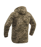 Куртка тактична зимова на блискавці з капюшоном XXXL gaubica pixel - зображення 6
