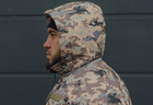 Куртка тактична зимова на блискавці з капюшоном XS pixel2 - зображення 12