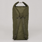 Тактический рюкзак-баул 100 литров Олива Oxford 600 D Flat влагозащитный вещевой мешок MELGO - изображение 3