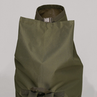 Тактичний рюкзак-баул 100 літрів Олива Oxford 600 D Flat вологозахисний речовий мішок MELGO - зображення 4