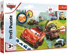 Пазли Trefl Максі - Тачки-3. Весела подорож / Disney Cars 3 / Trefl, 24 елементи (14352)