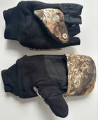 Рукавички-рукавички зимові теплі флісові на застібках - зображення 7