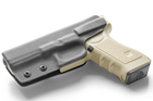 Внутрибрючная пластиковая (кайдекс) кобура A2TACTICAL для Glock черная (KD11) - изображение 2