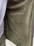 Куртка тактическая, Softshell, цвет Олива, размер XXL, демисезонная флисовая куртка для военных Софтшелл - изображение 8