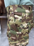 Штани тактичні софтшел із флісом Special, розмір XXL, Мультикам, утеплені штани для військових - зображення 7