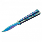 Ніж Boker Magnum Balisong Rainbow