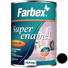 Эмаль алкидная ПФ-115 ТМ Farbex краска 0,9 кг черный (107858)