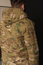 Куртка мужская тактическая демисезонная Турция ВСУ (ЗСУ) Мультикам 8954 XL хаки - изображение 6