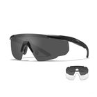 Комплект тактичних окулярів Wiley-X Saber Advanced 2 лінзи - зображення 1