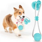 Іграшка на присосці для собак багатофункціональна іграшка для собак Dog Toy м'яч на присоску F-43