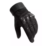 Перчатки тактические защитные с закрытыми пальцами черный сенсорные розмір L - изображение 2