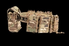 Тактический пояс-разгрузка Варбелт РПС Wosport MULTICAM с подсумками Fast под AK/AR 5.45, 5.56, 7.62, Multicam WSP788079 - изображение 3