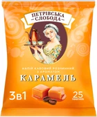 Напій кавовий розчинний 3 в 1 Петрівська Слобода з ароматом Карамель 25 саше по 18 г (8886300970081)