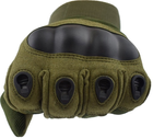 Перчатки тактические Oakley OY-002 полнопалые, оливковые - изображение 3