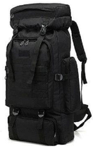 Рюкзак тактический L01 70 л, черный - изображение 2