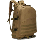 Рюкзак тактический A01 40 л, песочный - изображение 1