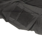 Тактична сорочка Lesko A655 Black розмір ХХХХL (4XL) кофта з довгим рукавом убакс (OPT-9541) - зображення 4