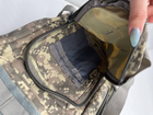 Рюкзак тактический военный 25л 600D ACU серый пиксель - изображение 5