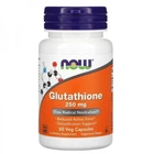 Натуральна добавка Now Foods Glutathione 250 мг Капсули
