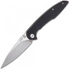 Нож складной карманный с фиксацией Liner Lock CJRB J1905-BKF Centros G10 black 213 мм - изображение 1