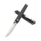 Нож складной карманный с фиксацией Liner Lock CRKT 7096 CEO шпеньок, black 194 мм - изображение 7
