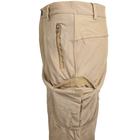 Тактические штаны Lesko B001 Sand (2XL) утолщенные однотонные мужские с теплой подкладкой LOZ - изображение 3