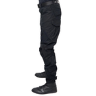 Тактические штаны Lesko B603 Black 34р. мужские милитари с карманами LOZ - изображение 4
